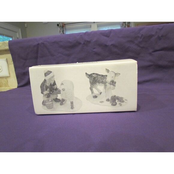 Dept 56, Christmas at the Farm, farm figures *** - Picture 7 of 7